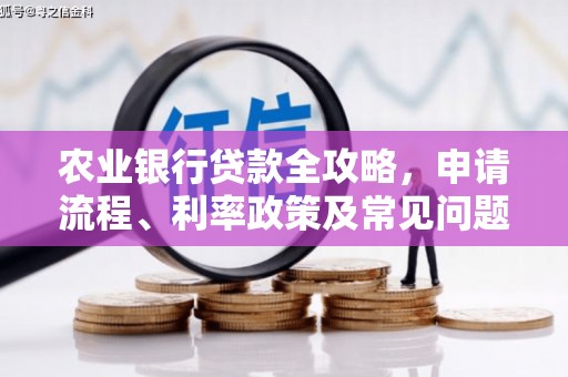 远安农业银行贷款全攻略，申请流程、利率政策及常见问题解析