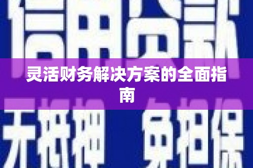 远安灵活财务解决方案的全面指南