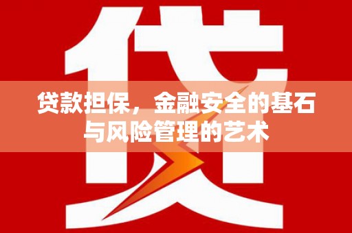 远安贷款担保，金融安全的基石与风险管理的艺术