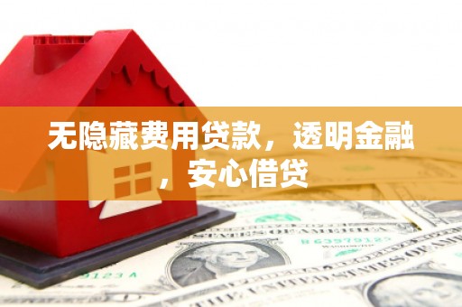 远安无隐藏费用贷款，透明金融，安心借贷