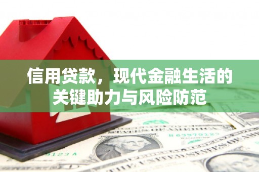 远安信用贷款，现代金融生活的关键助力与风险防范