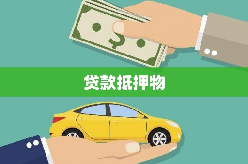 远安贷款抵押物