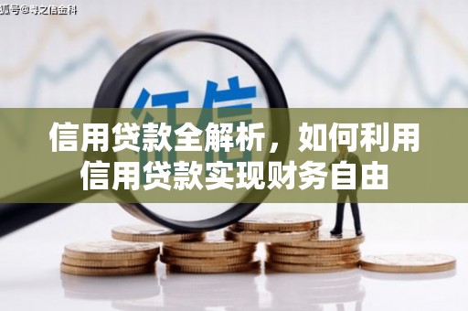 远安信用贷款全解析，如何利用信用贷款实现财务自由